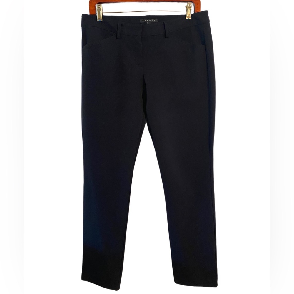 Theory Ponte 5 Pocket Ankle Length Stretch Pants Size 10